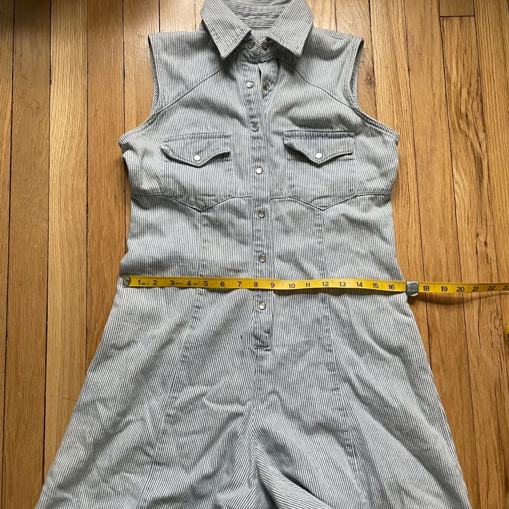Sostanza Railroad Conductor Pattern Romper